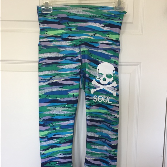 lululemon athletica Pants - Lululemon cropped leggings - SoulCycle branded